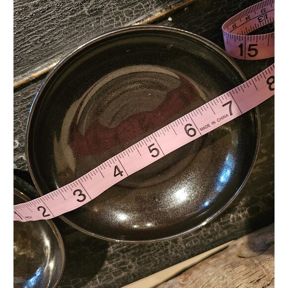 Set of Two Nesting Prep Bowls From Pottery Studio - 5" and 5.5" - Picture 7 of 10